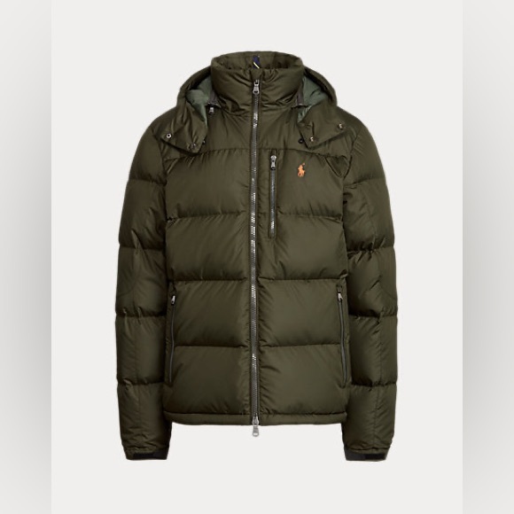 Grey Ralph Lauren Puffer Jacket. - Picture 2 of 7